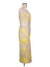 ChicMe Yellow Cocktail Dress Size L - photo 4