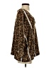 Bibi Animal Print Brown Poncho Size S - photo 4