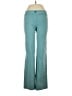 Betabrand Stripes Teal Casual Pants Size Lg LONG - photo 1