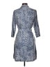 Foxcroft 100% Cotton Blue Casual Dress Size 10 - photo 2