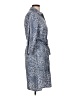 Foxcroft 100% Cotton Blue Casual Dress Size 10 - photo 4