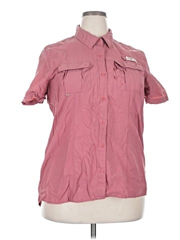 Magellan Outdoors Short Sleeve Blouse (view 1)