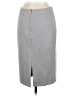 Chartou 100% Polyester Solid Gray Casual Skirt Size M - photo 2