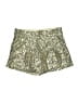 Arden B. 100% Polyester Metallic Gold Shorts Size S - photo 1