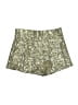 Arden B. 100% Polyester Metallic Gold Shorts Size S - photo 2