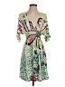 Joll Print Green Cocktail Dress Size S - photo 1
