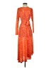 ASOS Orange Cocktail Dress Size 4 - photo 1