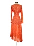ASOS Orange Cocktail Dress Size 4 - photo 2