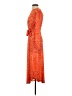 ASOS Orange Cocktail Dress Size 4 - photo 5