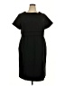 Lands' End Solid Black Casual Dress Size 18 - photo 1