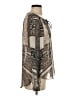 Hale Bob 100% Polyester Silver Long Sleeve Blouse Size S - photo 4