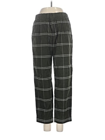 Madewell Curvy Corduroy Pull-On Mid-Rise Jogger Pants in Windowpane (view 1)