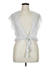 Bailey 44 Silver Sleeveless Blouse Size L - photo 1