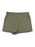 Nine West 100% Polyester Solid Green Khaki Shorts Size XL (estimated) - photo 1