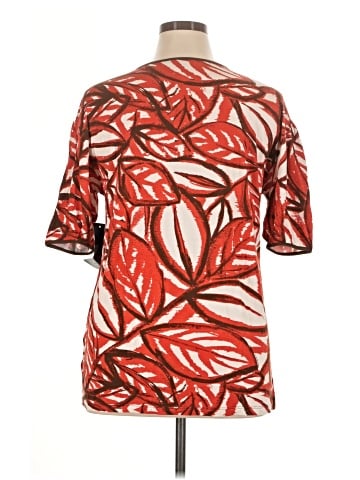 AK Anne Klein Short Sleeve Blouse (view 2)