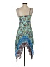 Entro Paisley Blue Cocktail Dress Size S - photo 2