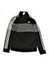 Adidas 100% Polyester Black Track Jacket Size 18 - 20 - photo 1