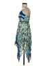 Entro Paisley Blue Cocktail Dress Size S - photo 5