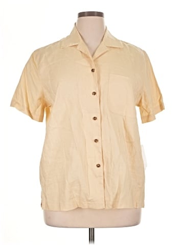 Jones New York Sport Short Sleeve Blouse (view 1)