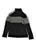 Adidas 100% Polyester Black Track Jacket Size 18 - 20 - photo 2