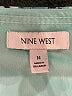 Nine West 100% Polyester Teal Cocktail Dress Size 14 - photo 7