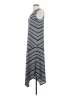 Chico's Stripes Gray Casual Dress Size Sm (0) - photo 5