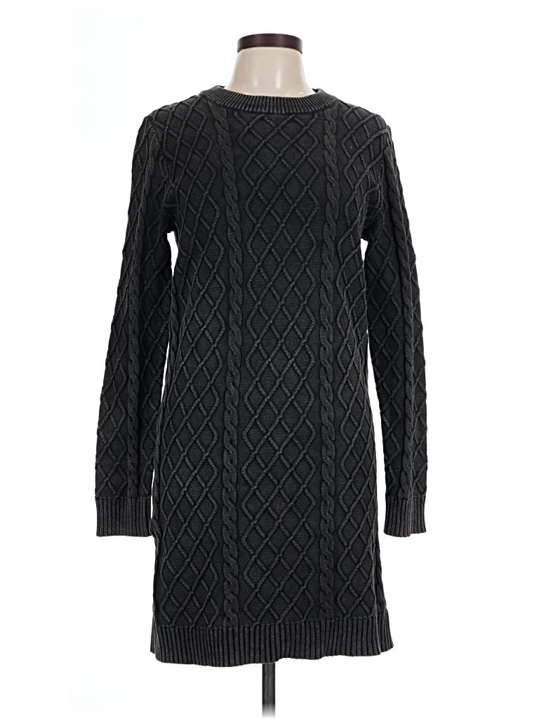 Pre-owned Pink Lily Casual Dress In Black