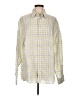 J.Crew Checkered-gingham Yellow Long Sleeve Button-Down Shirt Size L - photo 1