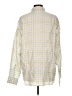 J.Crew Checkered-gingham Yellow Long Sleeve Button-Down Shirt Size L - photo 2