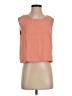 Jack by BB Dakota 100% Polyester Orange Sleeveless Blouse Size S - photo 1