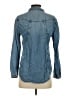Cloth & Stone 100% Lyocell Blue Long Sleeve Button-Down Shirt Size S - photo 2