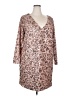 ELOQUII 100% Polyester Animal Print Tan Casual Dress Size 20 Plus - photo 1