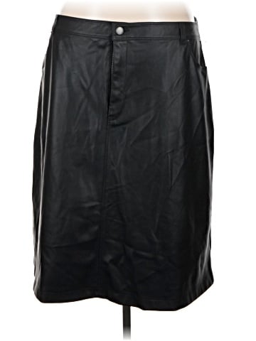 Treasure & Bond Faux Leather Skirt (view 1)