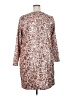ELOQUII 100% Polyester Animal Print Tan Casual Dress Size 20 Plus - photo 2