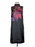 Apostrophe 100% Polyester Graphic Black Cocktail Dress Size 2 - photo 1