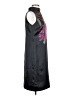 Apostrophe 100% Polyester Graphic Black Cocktail Dress Size 2 - photo 4