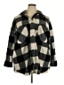 Terra & Sky Plaid Gray Poncho Size 2X - photo 1