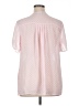 Avenue 100% Polyester Pink Short Sleeve Blouse Size 14 Plus - photo 2