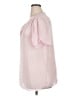 Avenue 100% Polyester Pink Short Sleeve Blouse Size 14 Plus - photo 5