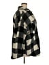 Terra & Sky Plaid Gray Poncho Size 2X - photo 4
