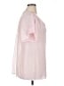 Avenue 100% Polyester Pink Short Sleeve Blouse Size 14 Plus - photo 4