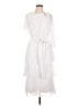ASHRO 100% Polyester White Casual Dress Size 10 - photo 1