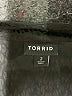 Torrid Polka Dots Black Long Sleeve Blouse Size 2X Plus (2) - photo 7