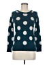 Willow & Clay Polka Dots Teal Pullover Sweater Size M - photo 1