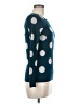 Willow & Clay Polka Dots Teal Pullover Sweater Size M - photo 4