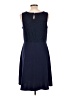 Cato Solid Blue Cocktail Dress Size L - photo 2
