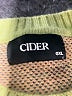 Cider Print Green Pullover Sweater Size 0X - photo 7