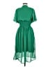 ee:some 100% Polyester Green Casual Dress Size M - photo 2