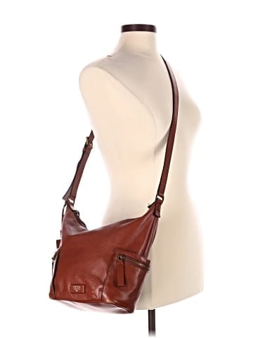 Fossil Leather Crossbody Bag (view 2)
