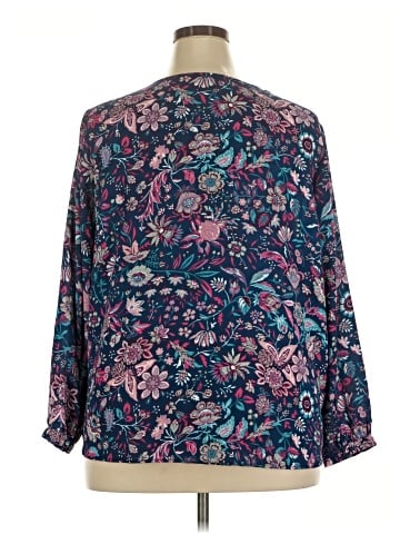 Attention Long Sleeve Blouse (view 2)